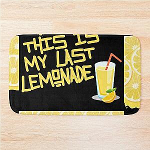 My Last Lemonade Bath Mat