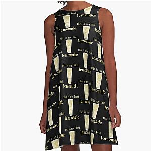 My Last Lemonade A-Line Dress