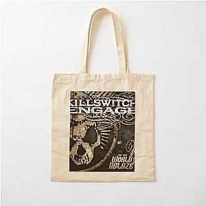 Killswitch Engage set the world ablaze Cotton Tote Bag