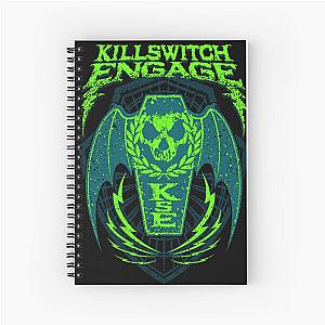 Killswitch Engage the Journey of Life and Metal Music Spiral Notebook