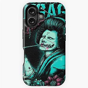 Metalcore Flames: Killswitch Engage and the Blood Drenched Echoes iPhone Case