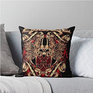 The Power of Killswitch Engage Emotive Lyrics and Guitar Riffs Throw Pillow