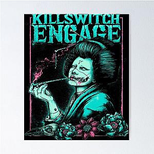 Metalcore Flames Killswitch Engage the Blood-Drenched Poster