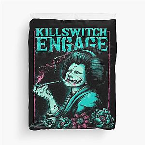 Metalcore Flames: Killswitch Engage and the Blood Drenched Echoes Duvet Cover