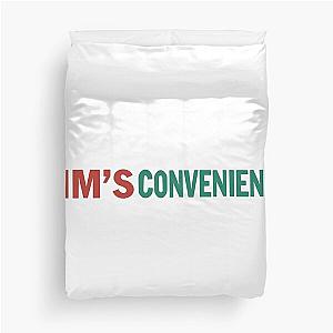 Kim's Convenience Text Only Duvet Cover