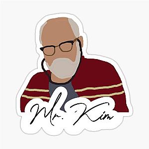Mr. Kim's Convenience Drawn Signature Sticker