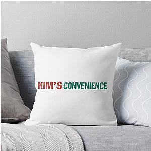 Kim's Convenience Text Throw Pillow