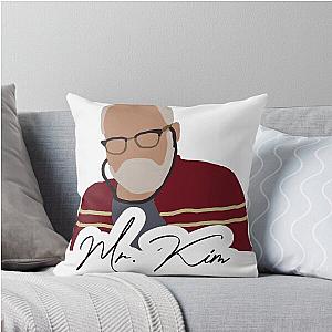 Mr. Kim's Convenience Drawn Signature Throw Pillow