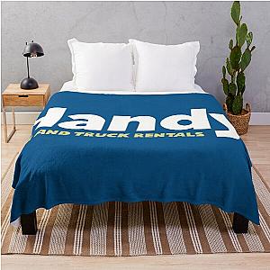 Handy Car Rental Logo Kims Convenience Throw Blanket