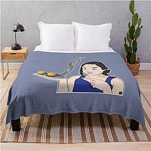 Kim's Convenience Janet Kigae - Janet Kim Throw Blanket