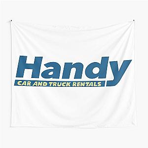 Handy Car Rental Logo Kim's Convenience Tapestry