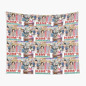 Kim's Convenience Family Tapestry