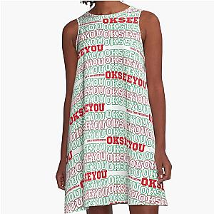 OKSEEYOU Funny Kim's Convenience Saying Inspired A-Line Dress