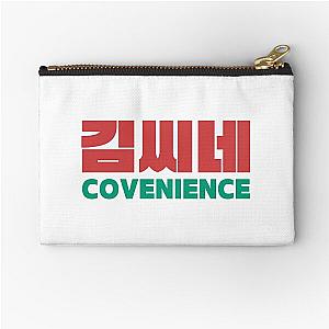 Kim's Convenience Korean Alphabet Zipper Pouch