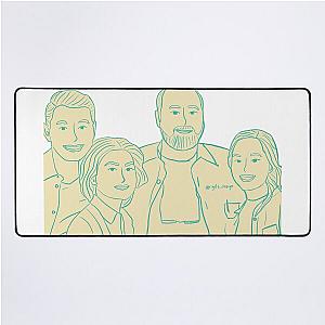 Kim Family - Kim's Convenience Desk Mat