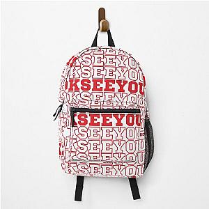 Funny Kim's Convenience Red Collage Inspo Backpack