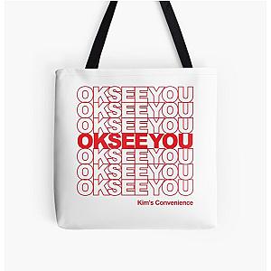 OKSEEYOU Funny Kim's Convenience All Over Print Tote Bag