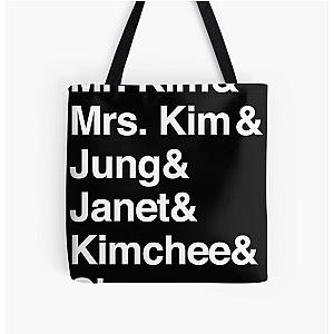Kim's Convenience Name All Over Print Tote Bag