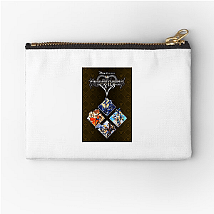 Kingdom Hearts May Your Heart Be Your Guiding Key Kingdom Hearts Zipper Pouches