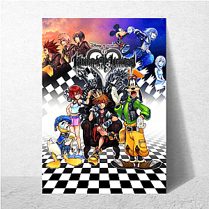 Kingdom Hearts The Power of Friendship Aesthetic Kingdom Hearts Posters