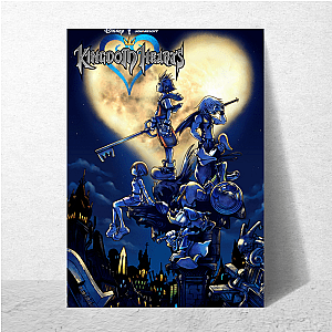 Kingdom Hearts Disney and Final Fantasy Unite Style Kingdom Hearts Posters