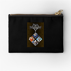 Kingdom Hearts May Your Heart Be Your Guiding Key Kingdom Hearts Zipper Pouches
