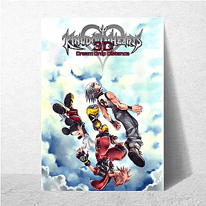 Kingdom Hearts The Heart Connects All Motif Kingdom Hearts Posters