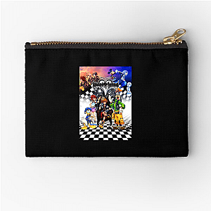 Kingdom Hearts The Power of Friendship Aesthetic Kingdom Hearts Zipper Pouches