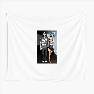 Kourtney Kardashian Barker Poosh Queen Style Kourtney Kardashian Barker Tapestries