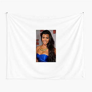 Kourtney Kardashian Barker Iconic Style and Family Moments Motif Kourtney Kardashian Barker Tapestries