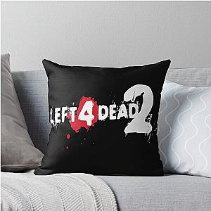 Left 4 Dead 2 Logo Throw Pillow