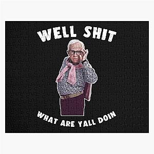Leslie Jordan What Are You Doing Jigsaw Puzzle