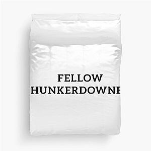 Fellow hunkerdowner Leslie Jordan Duvet Cover
