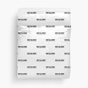 Leslie Jordan Merch How Y'all Doing Duvet Cover