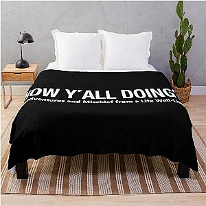Leslie Jordan How Yall Doing Throw Blanket