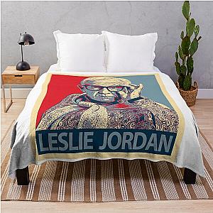 Leslie Jordan 2024 Throw Blanket