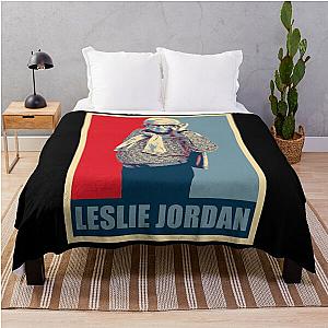 RIP Leslie Jordan Memory Throw Blanket