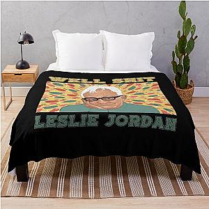 Leslie Jordan throw blanket