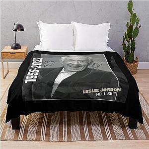 R.I.P. Leslie Jordan Throw Blanket