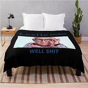 Leslie Jordan Throw Blanket