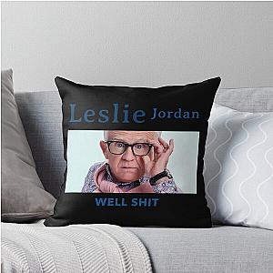 Leslie Jordan Throw Pillow