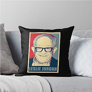 Leslie Jordan Hope Throw Pillow