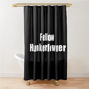 Fellow hunkerdowner Leslie Jordan Shower Curtain