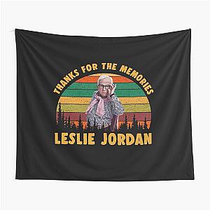 Thanks for the Memories Leslie Jordan Tapestry
