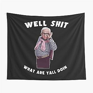 Leslie Jordan What Are Y'all Doin Tapestry