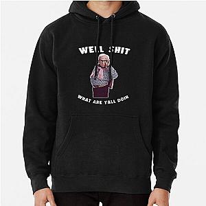 Leslie Jordan What Are Yall Doin Pullover Hoodie