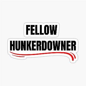 Leslie Jordan Fellow Hunkerdowner Sticker