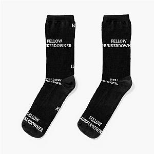 Fellow hunkerdowner Socks