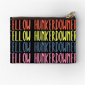 Fellow Hunkerdowner Leslie Jordan Colored Sticker Zipper Pouch