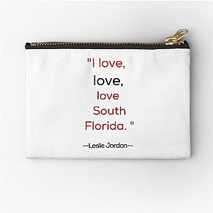 Leslie Jordan Zipper Pouch